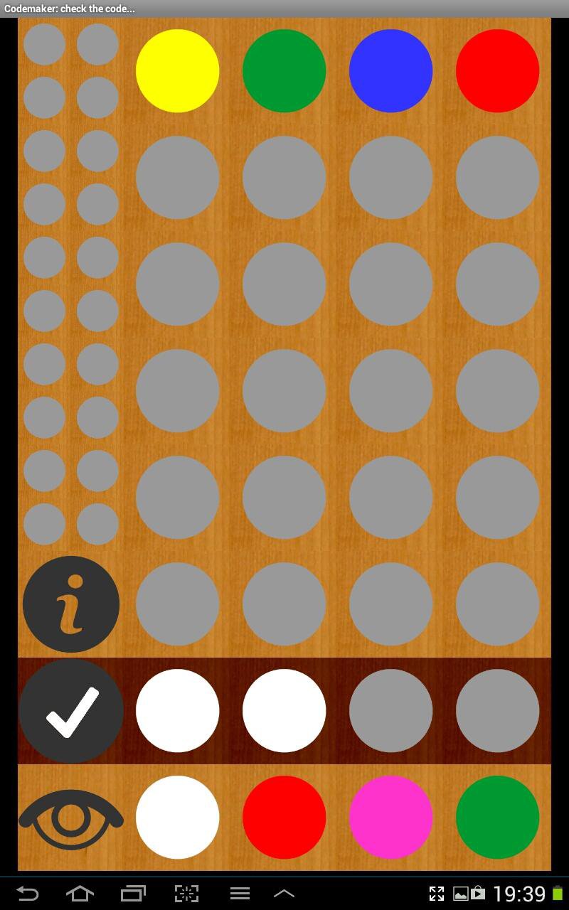 MasterMind - For 2 players