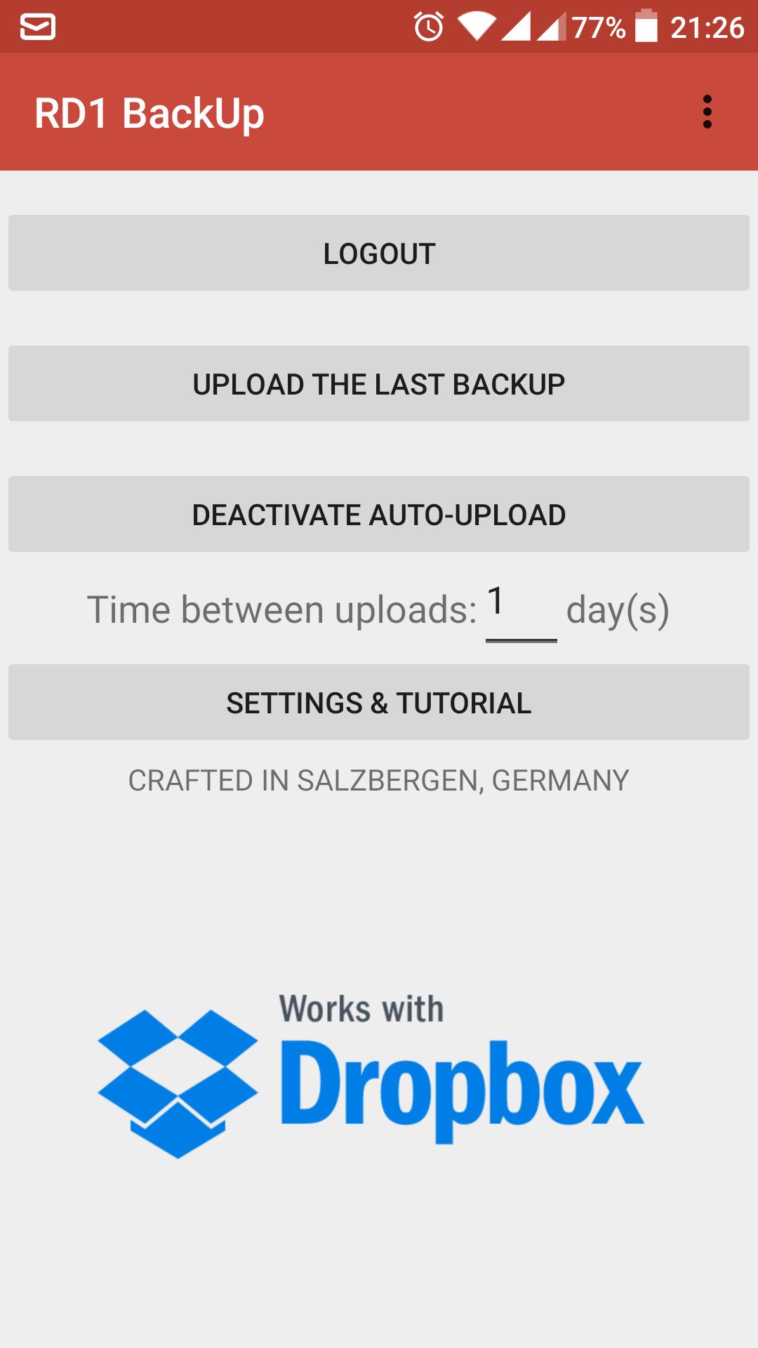 BackUp for Whats - RD1
