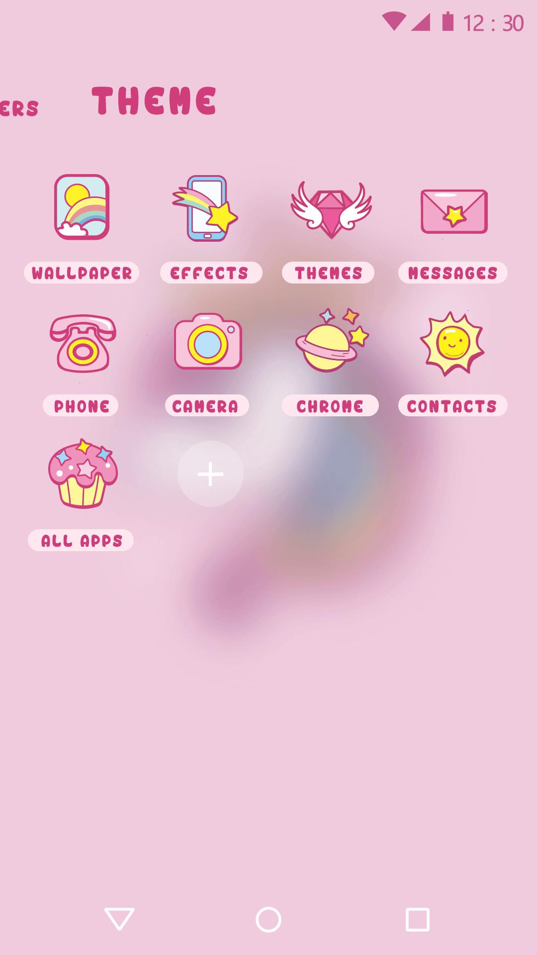 Cartoon Theme - Cute Unicorn