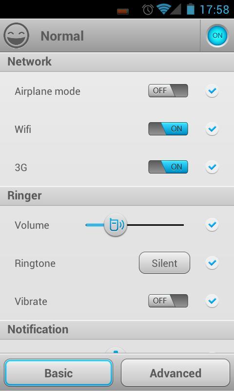 Smart Settings