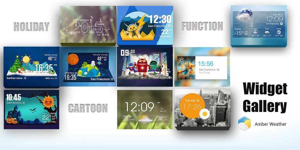 3 Day Clock Forecast Widget