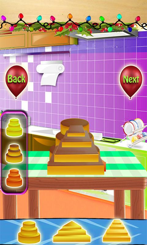 Cake maker christmas games