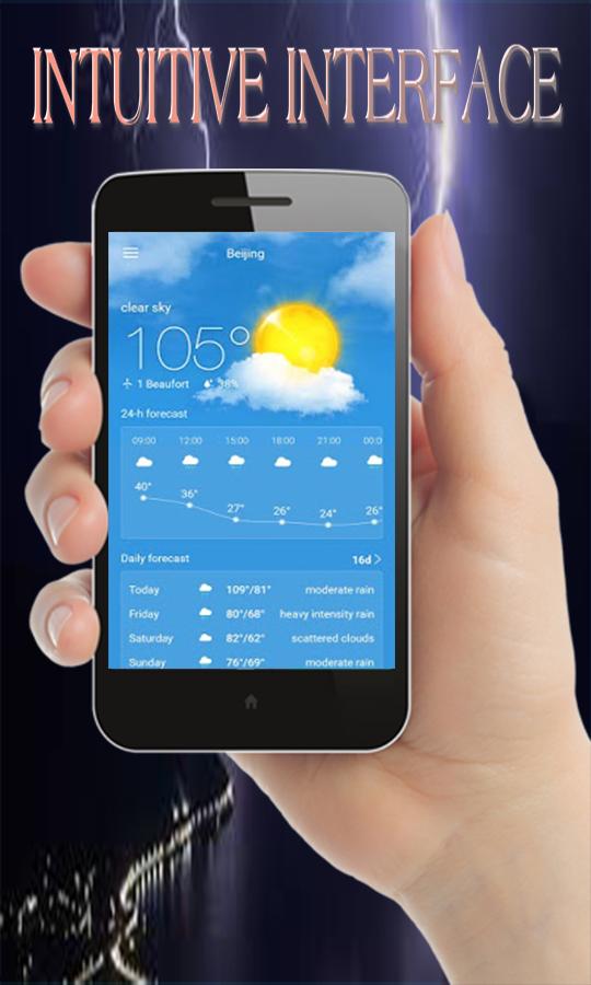 weather live forecast