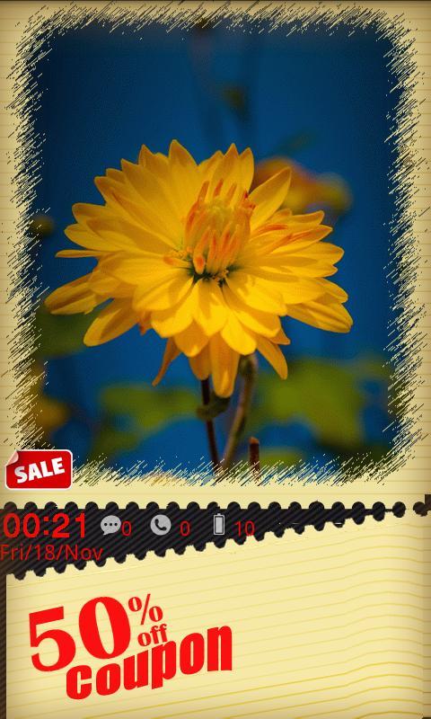 Tear Coupon Magic Locker Theme