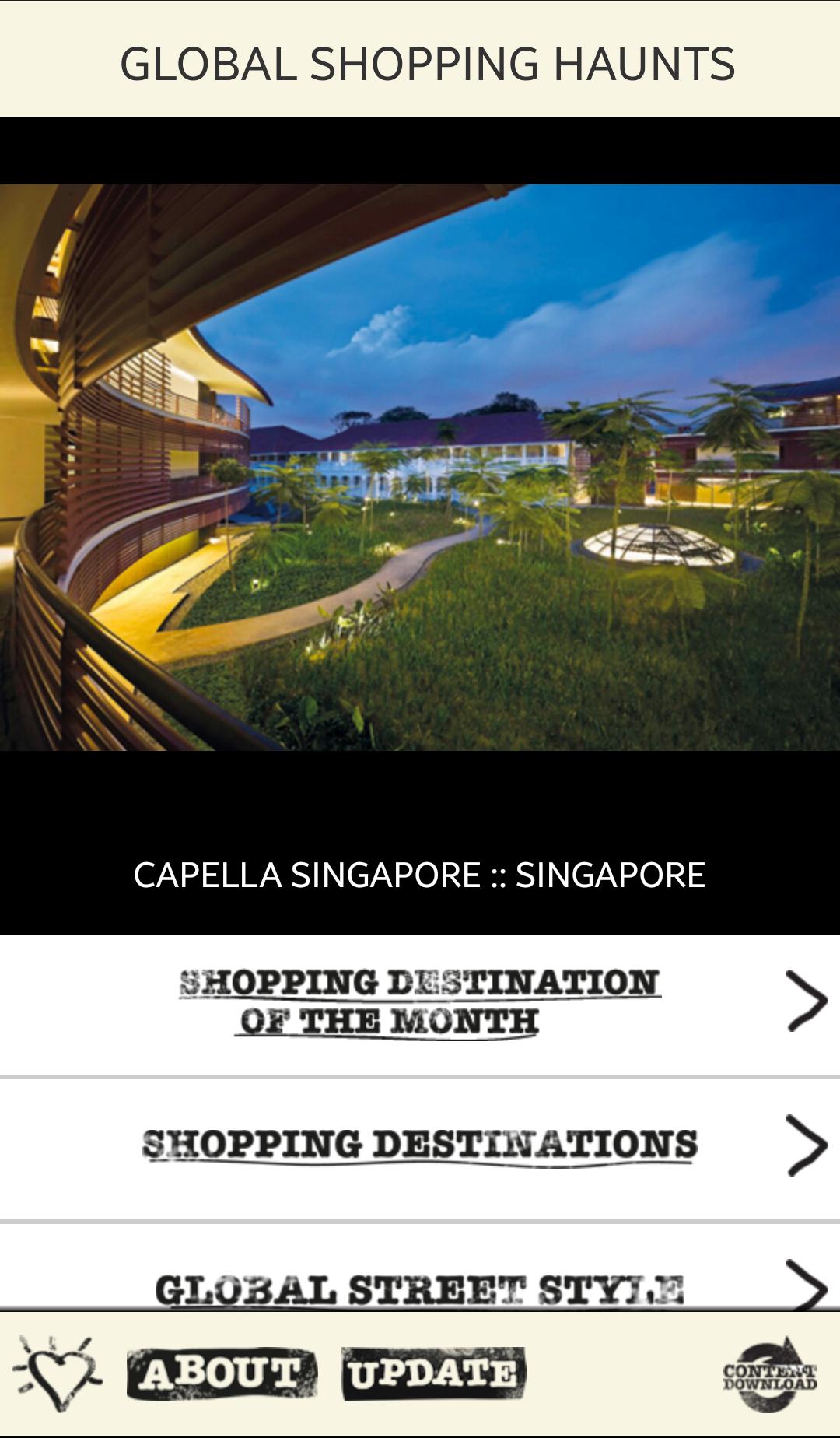 Global Shopping Haunts