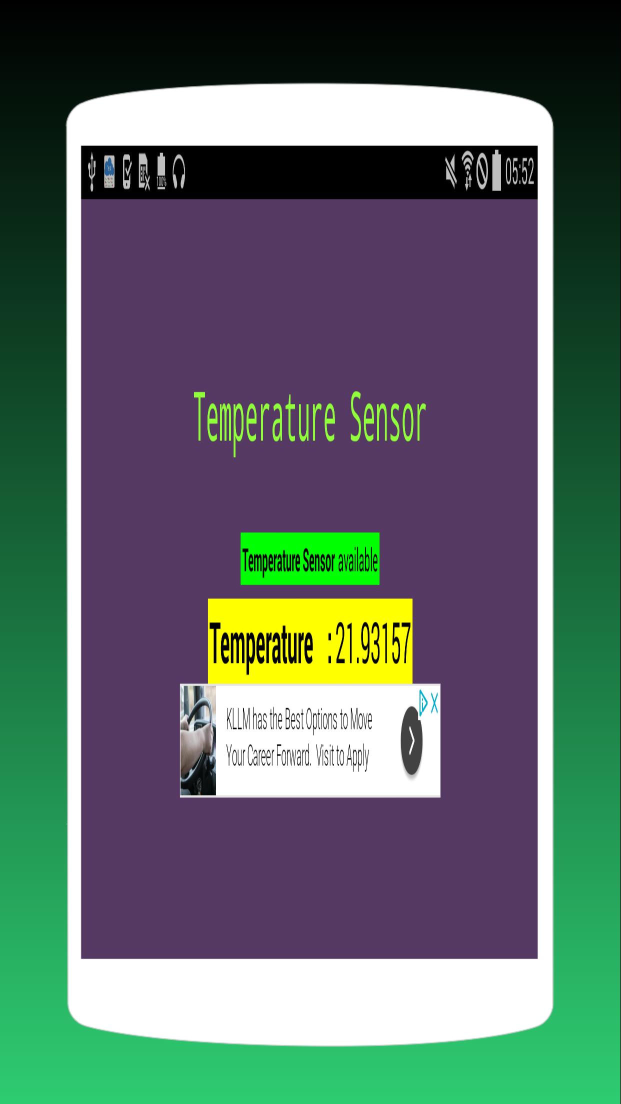 temperature app