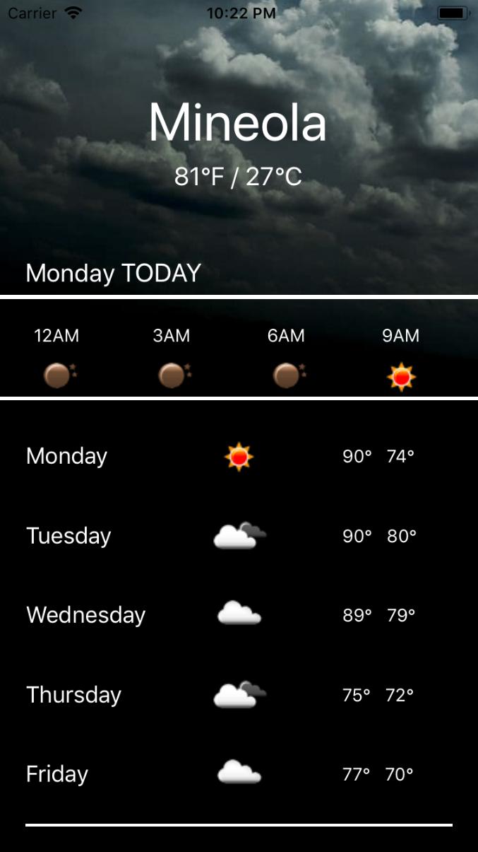 Simply Weather App