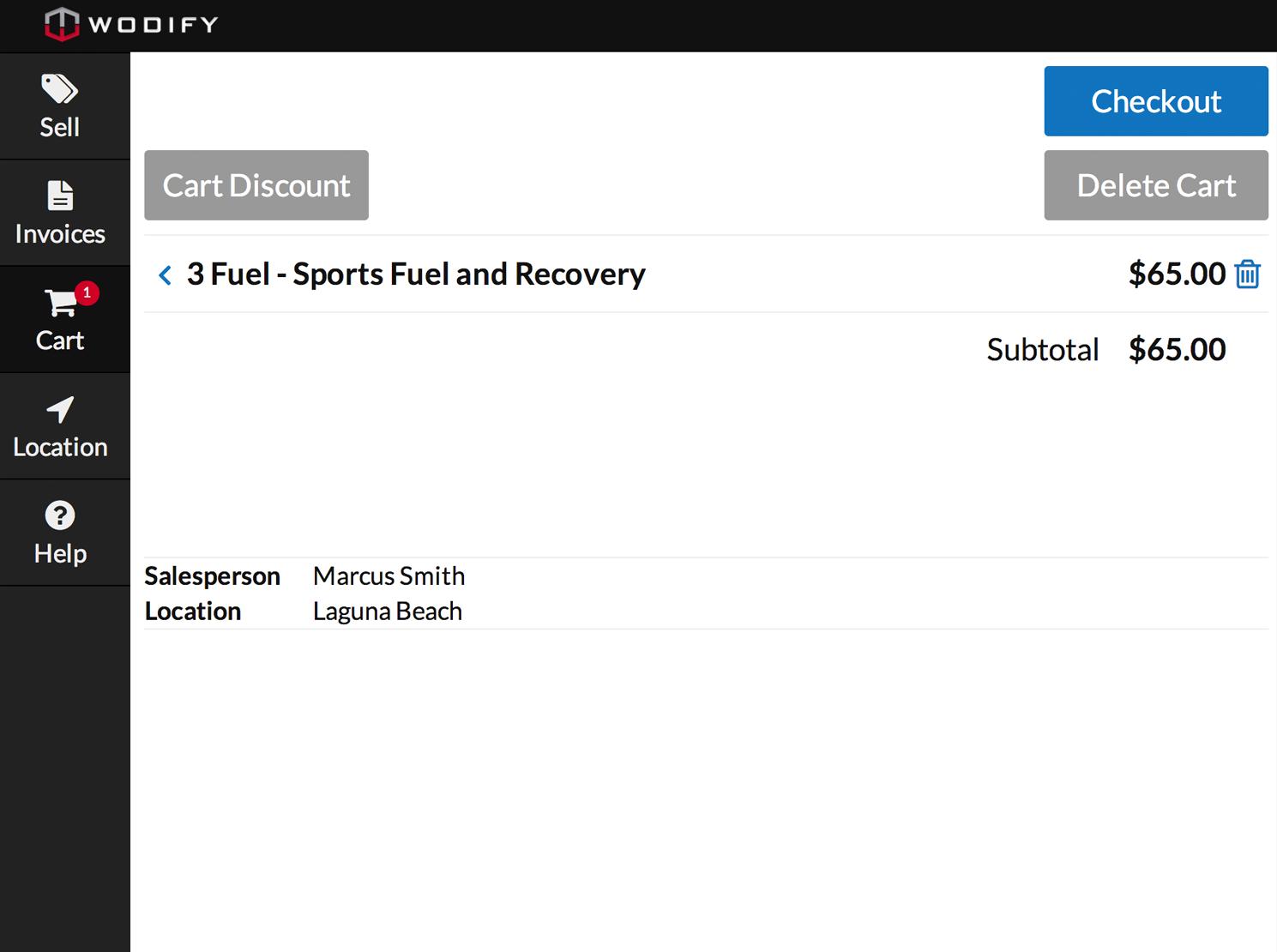 Wodify POS (Point-of-Sale)