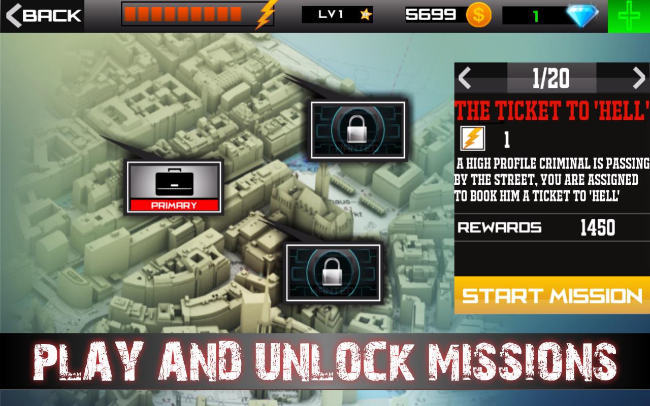 Modern City Sniper Assassin Fierce Shooting game