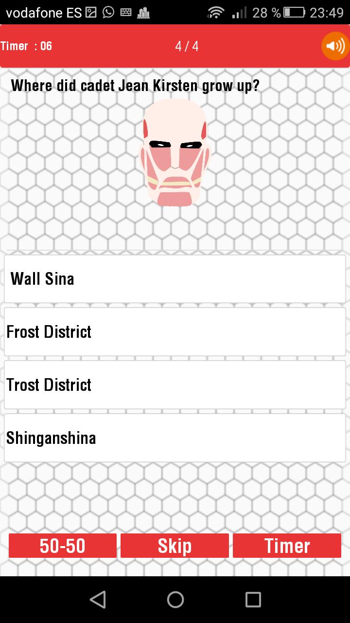 Trivia Quiz: Attack on Titan