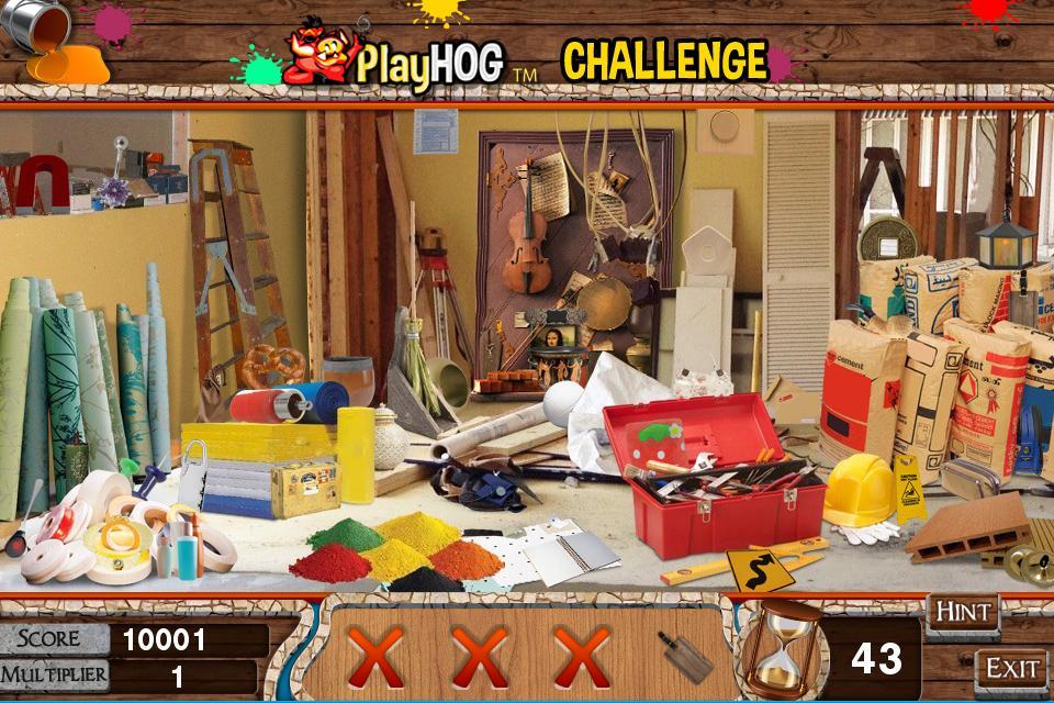 Challenge #142 Renovation Free Hidden Object Games