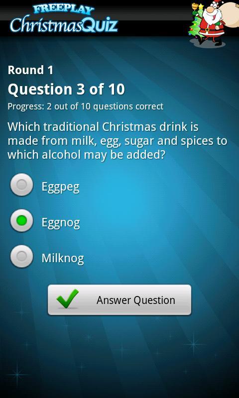 FreePlay Christmas Quiz
