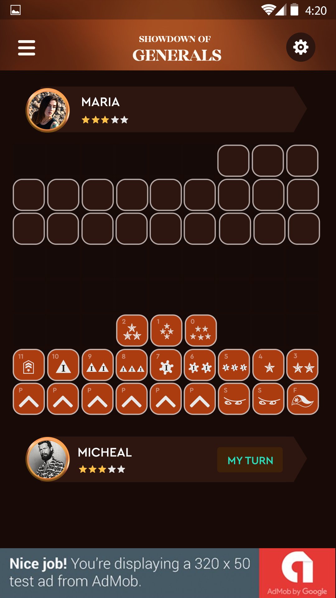 Showdown Of Generals