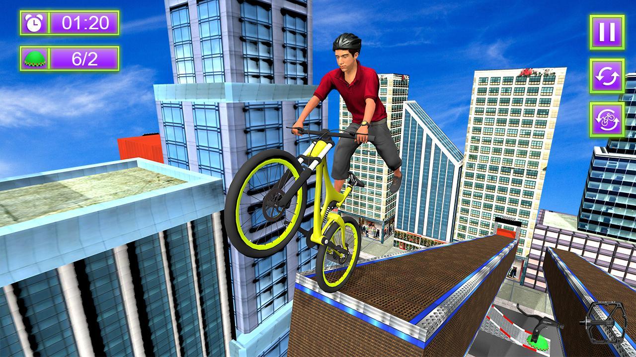 City BMX Cycle Extreme Road Stunts 2019