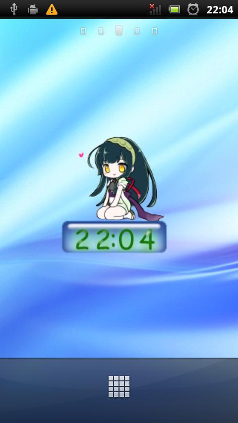 Cunning slave clock widget