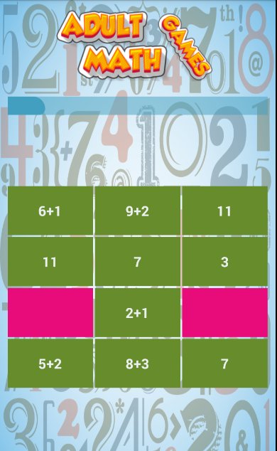 Adult Math Games