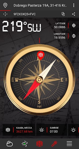 Perfect Compass (with weather)