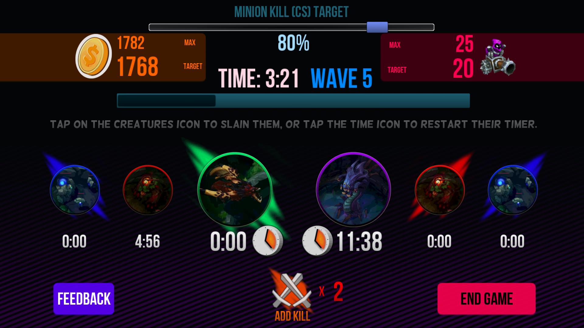 MOBA Legends CS Jungle Gold