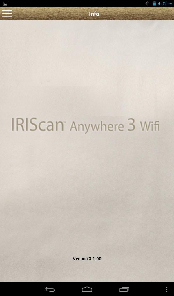 IRIScan Anywhere 3 Wifi