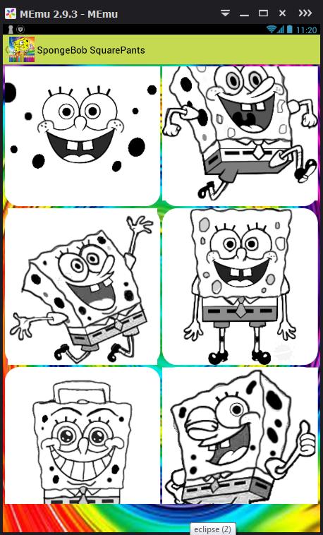 Coloring Game For SpongeBob