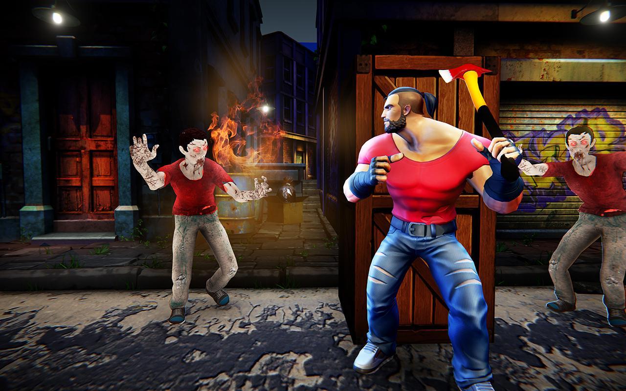 Real Zombie Street Fighting