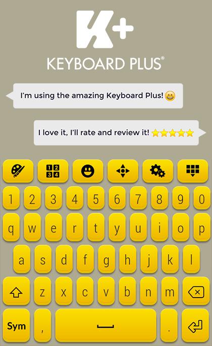 Fonts Keyboard Theme