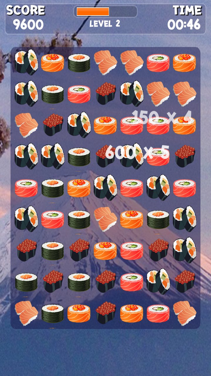 Sushi Match 3 Game