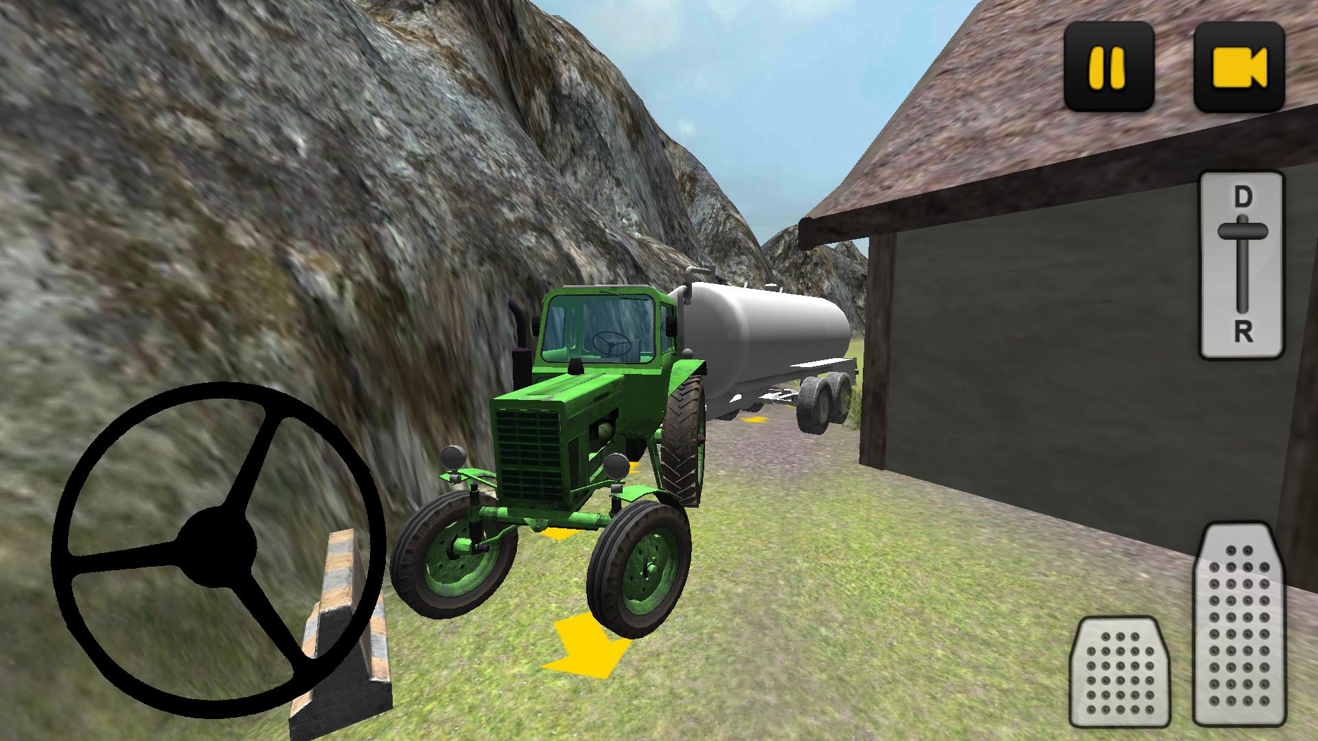 Classic Tractor 3D: Milk