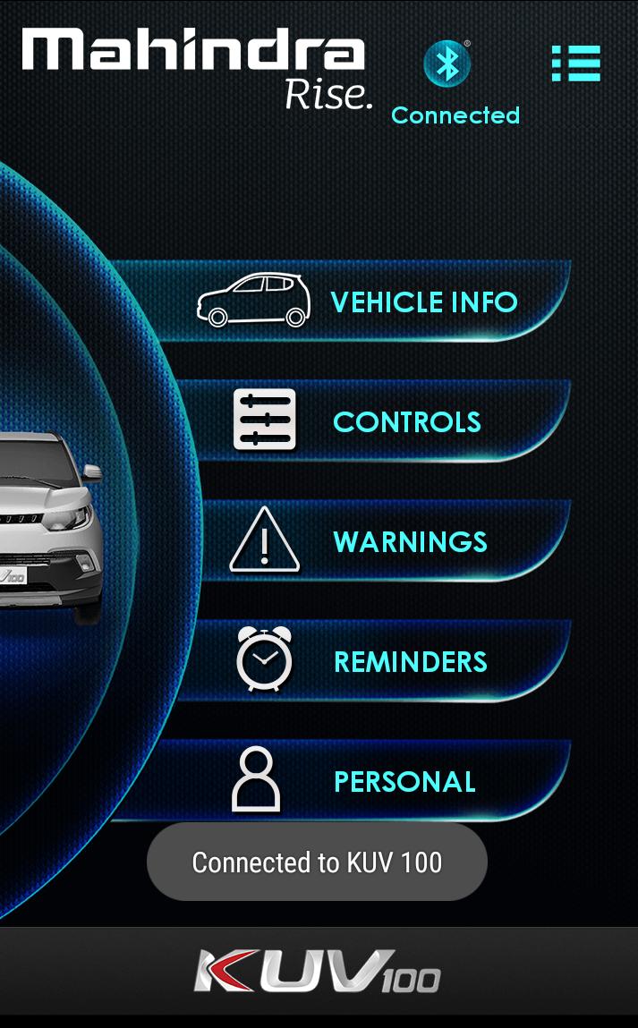 MAHINDRA BLUE SENSE KUV100