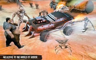 Road zombies smashing car killing games