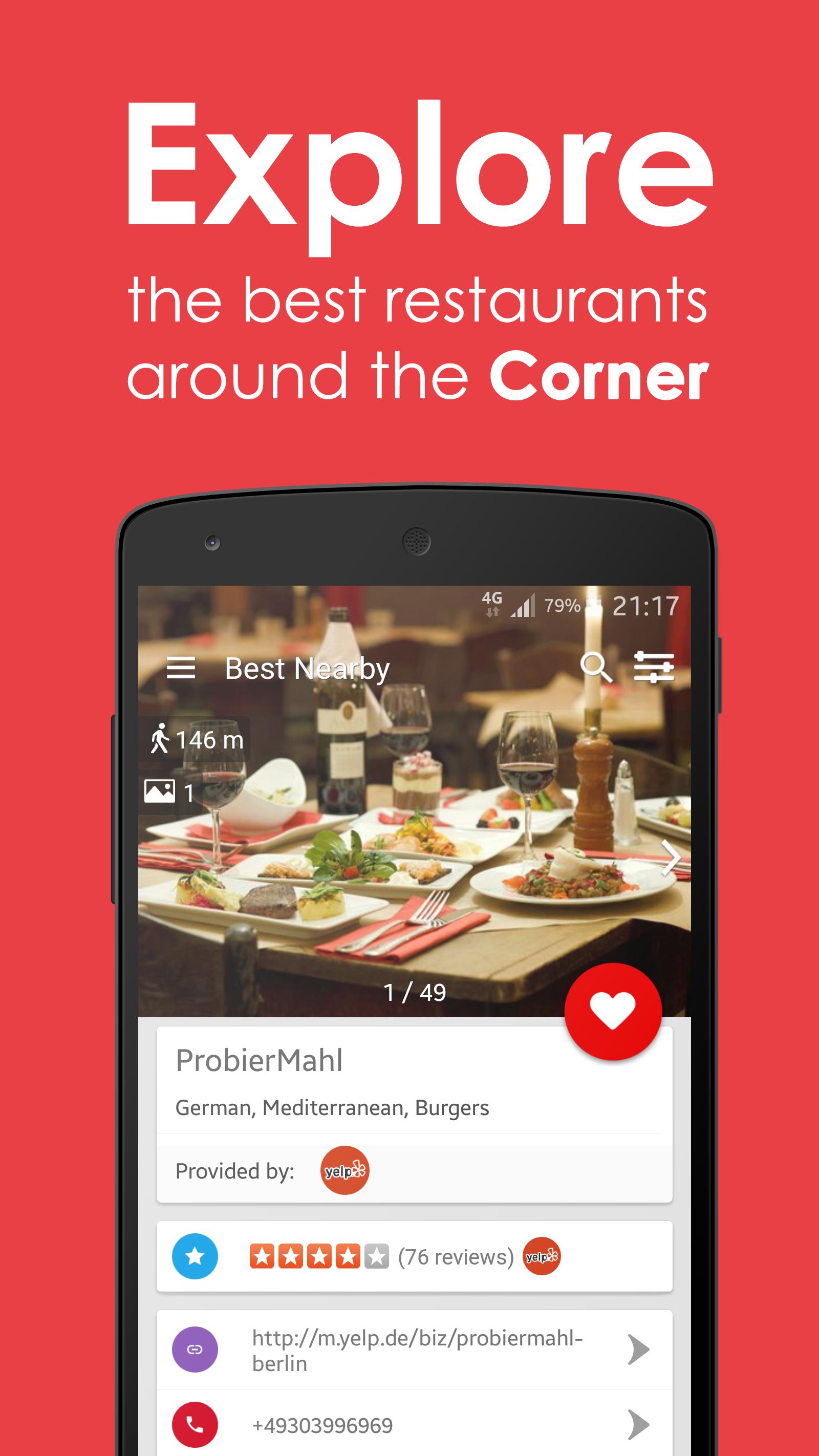Nearby Restaurant Finder IssDa