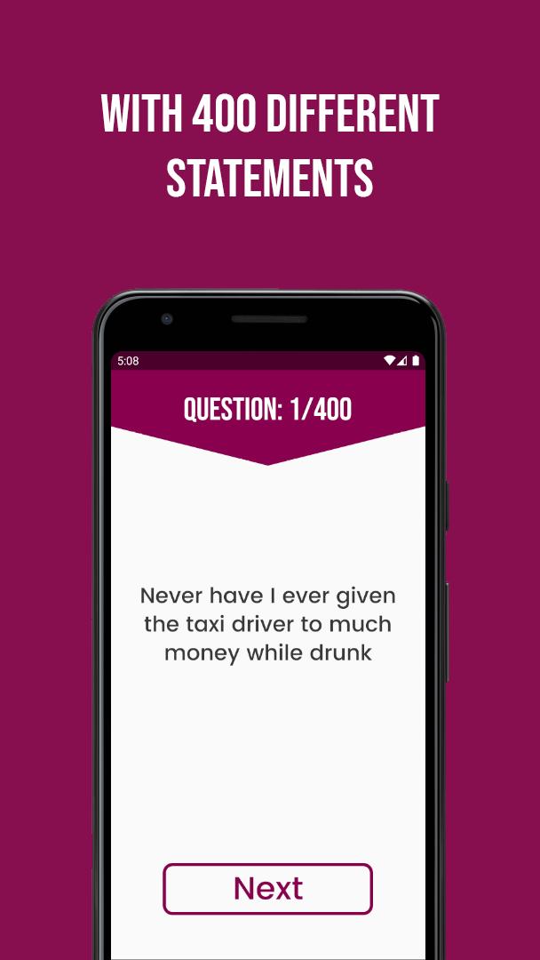 Dirty "Never have I ever"