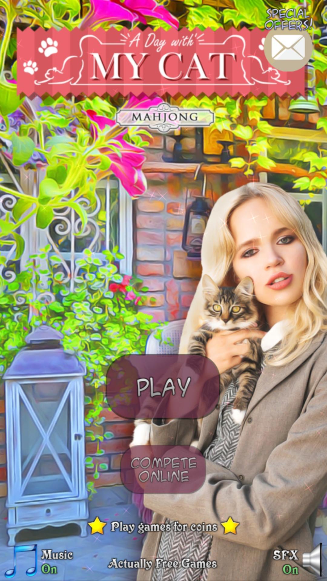 Mahjong: A Day with my Cat