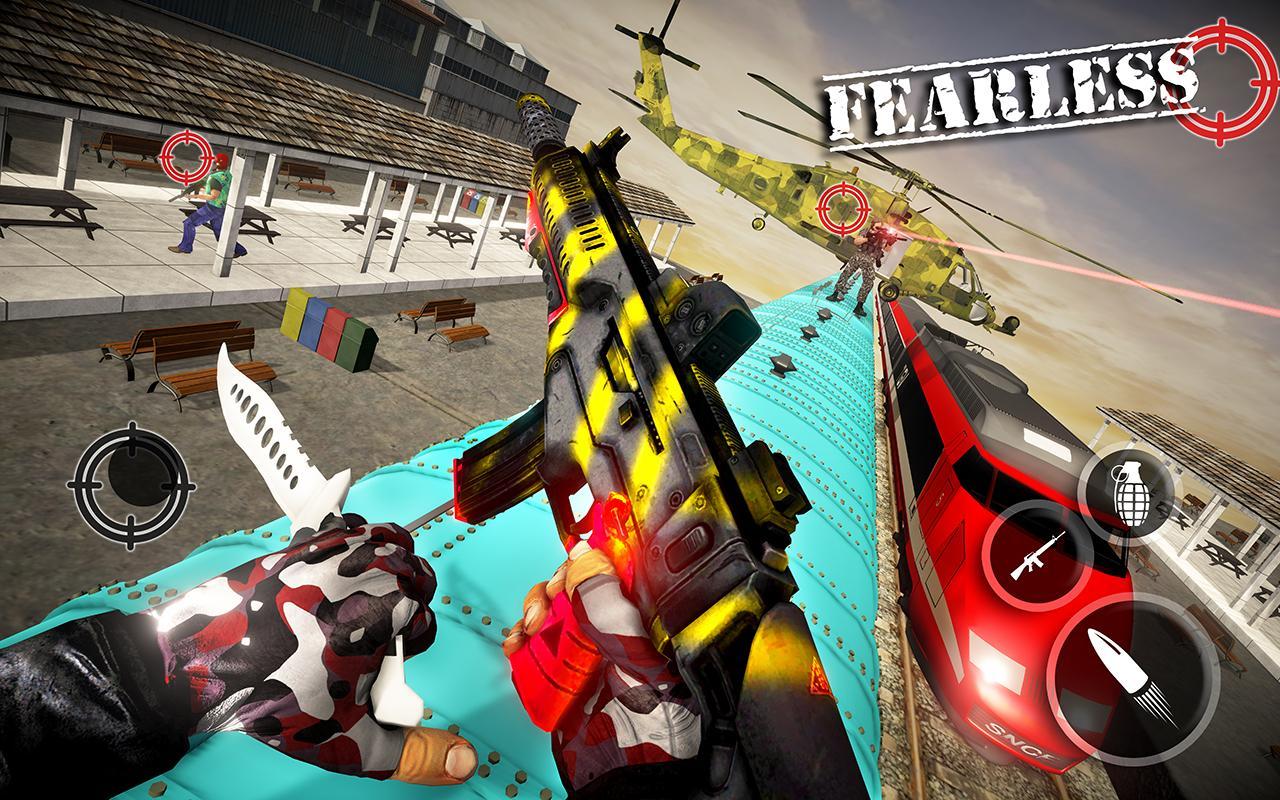 Grand Train Shooting Attack Mission 2019