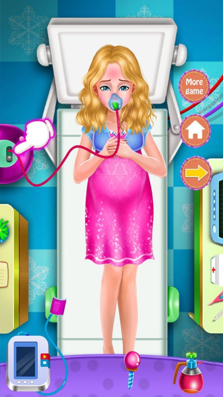 Pregnant Mom Ambulance Doctor