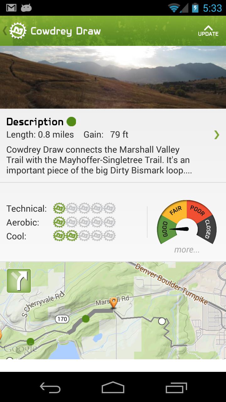 SmartTrail: Boulder MTB Trails