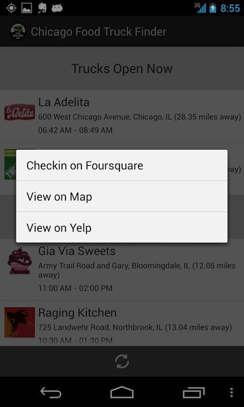 Chicago Food Truck Finder