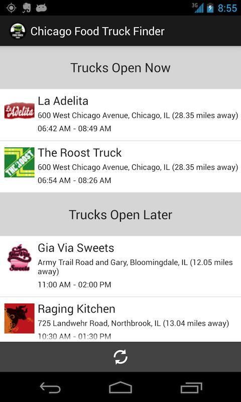 Chicago Food Truck Finder