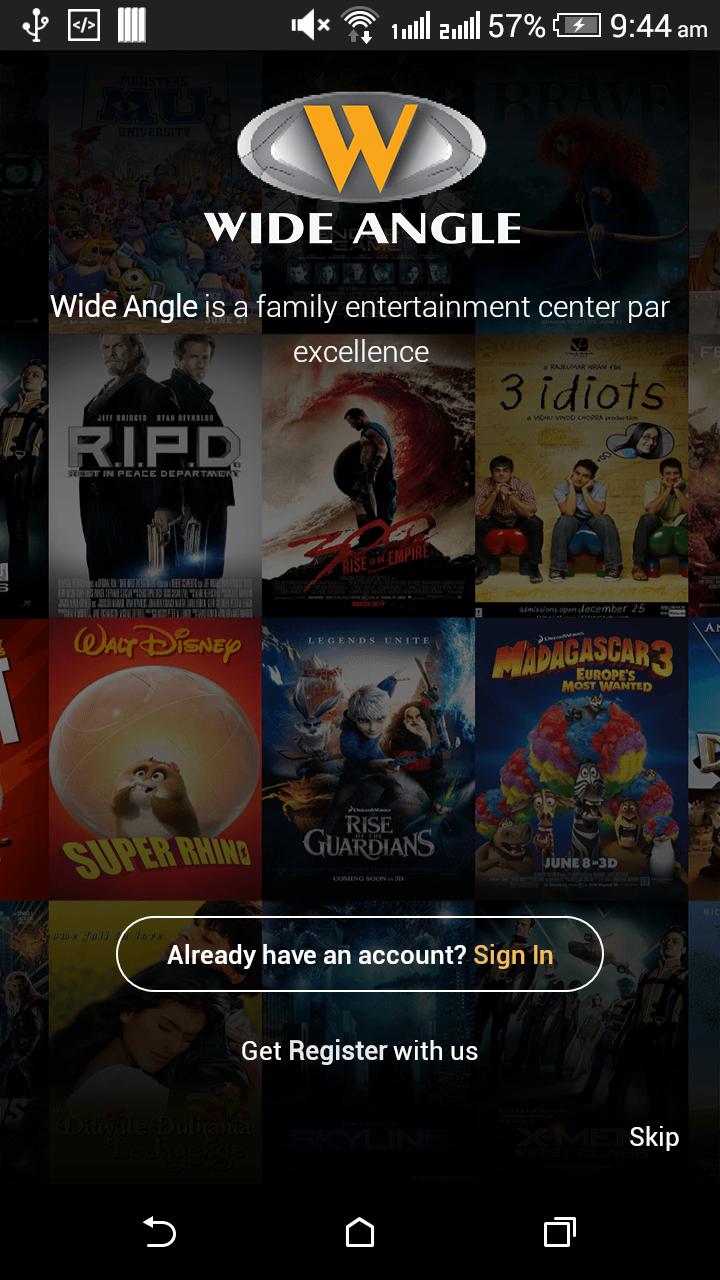 Wide Angle Multiplex