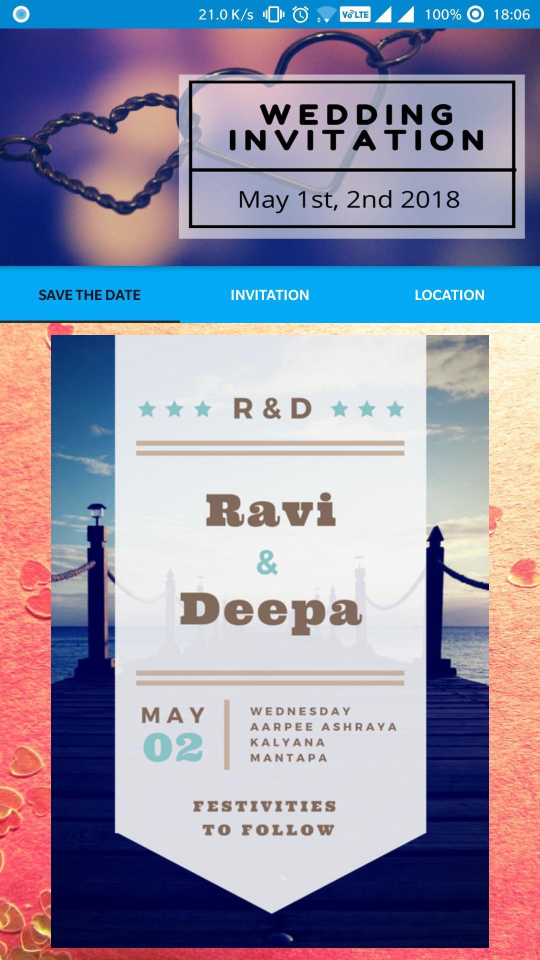 Ravi Weds Deepa