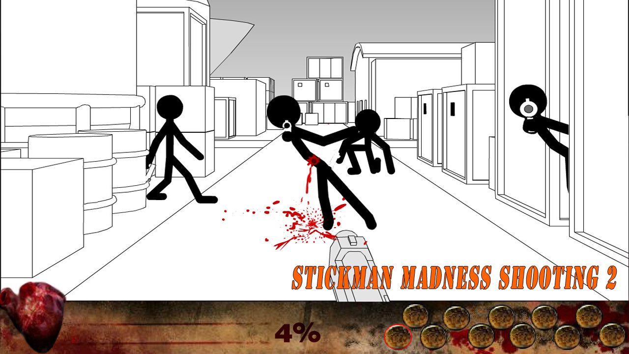 Stickman Madness Shooting 2