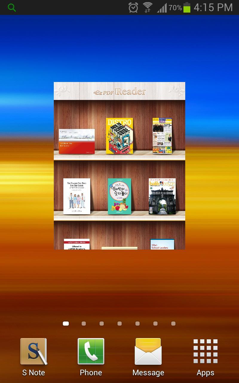 ezPDF Reader Widgets