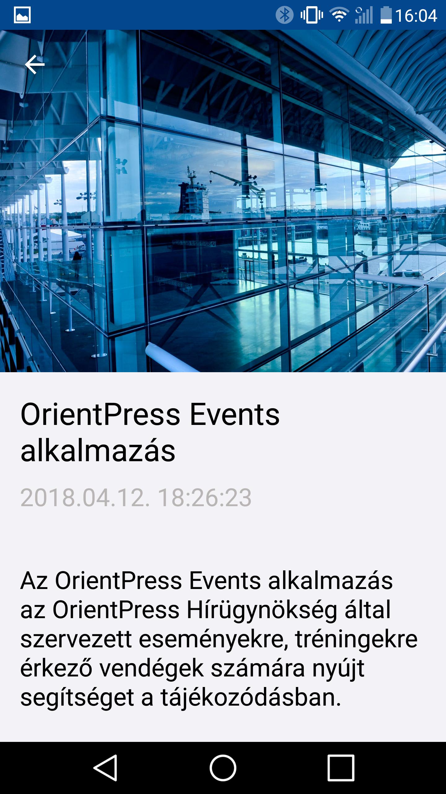 OrientPress Events
