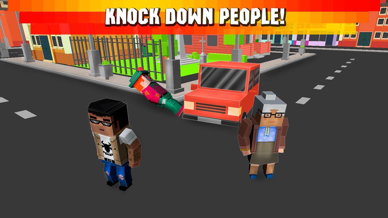 Cube Race: Cops vs Robbers 3D