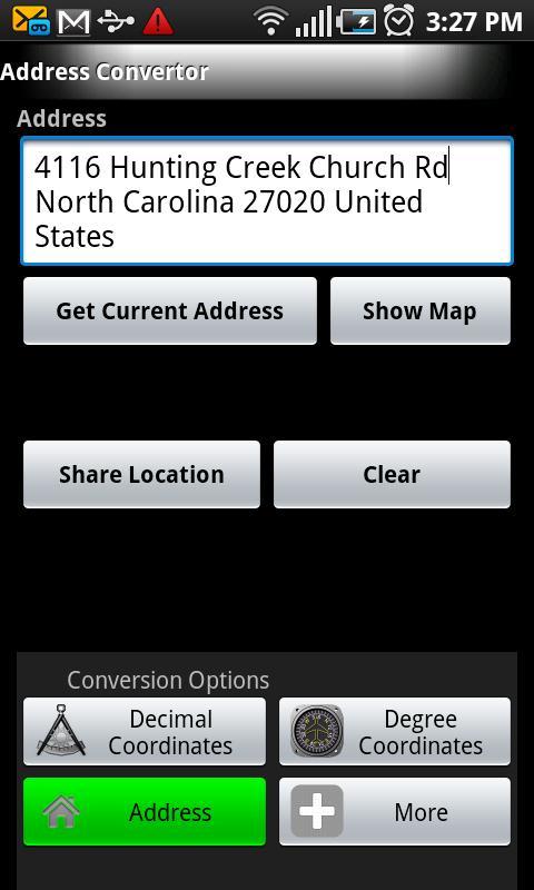 Longitude Latitude Convertor