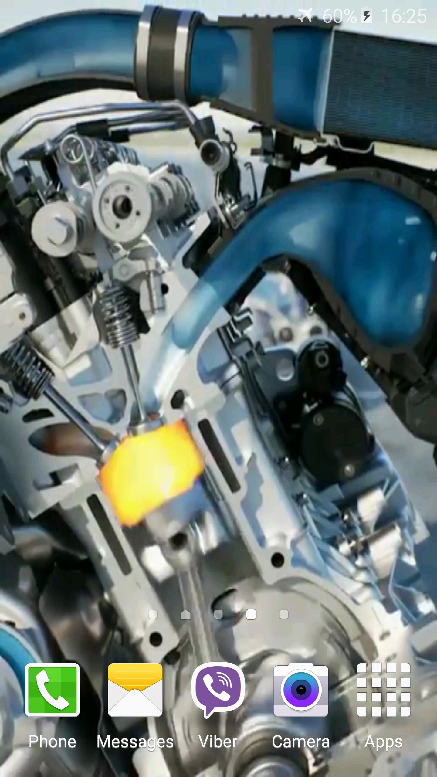 Car Technology 3D Wallpaper