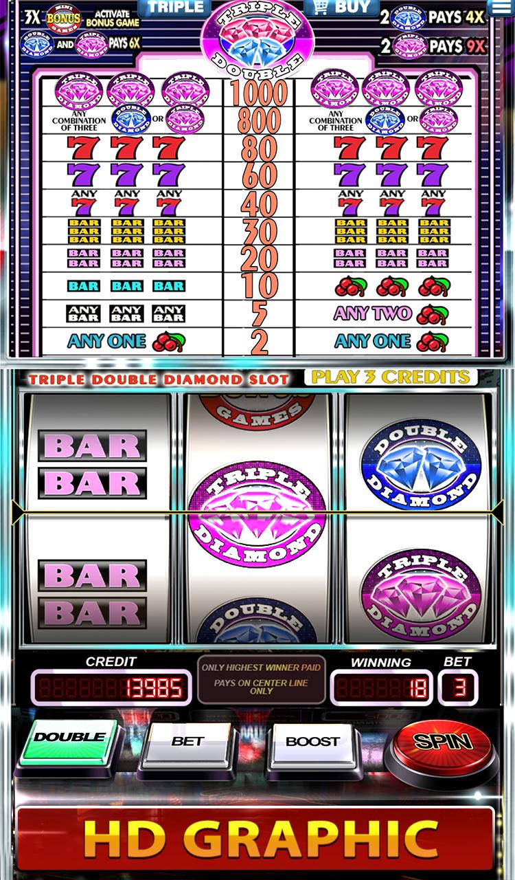 Slots Triple Double Diamond