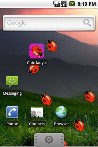 Cute Ladybugs Live Wallpaper