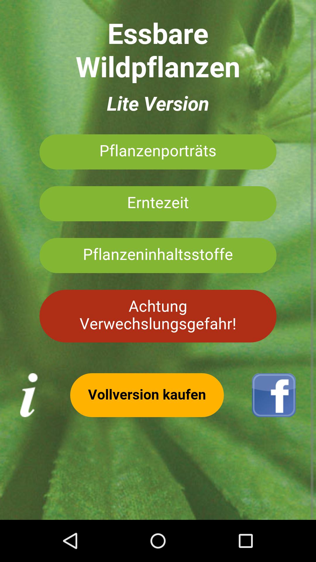 Essbare Wildpflanzen Lite