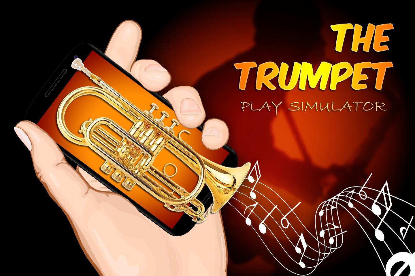 Play the trumpet simulator